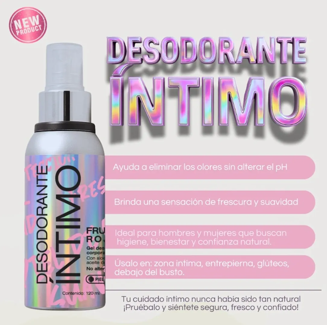 DESODORANTE INTIMO 120ML FRUTOS ROJOS