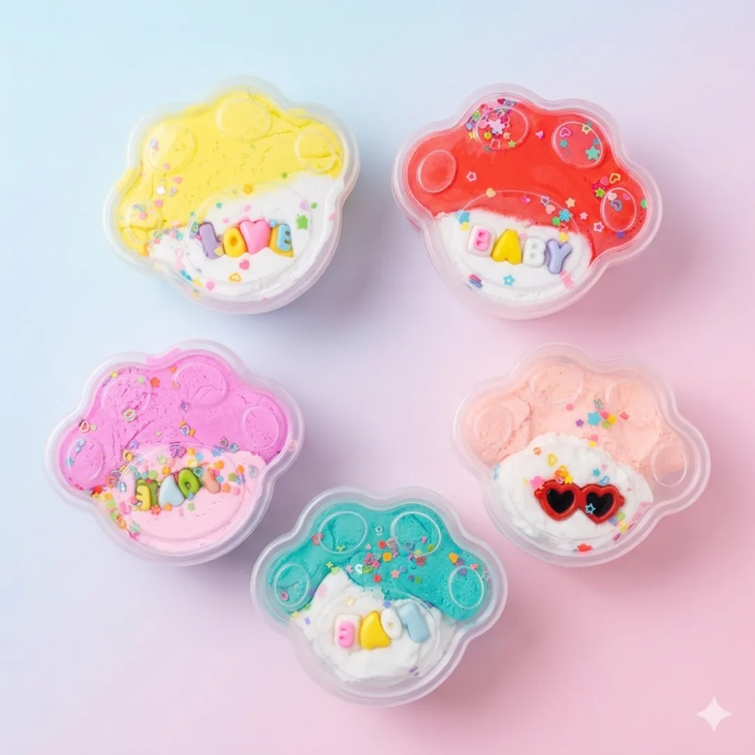 Huella fomi moldeable charms