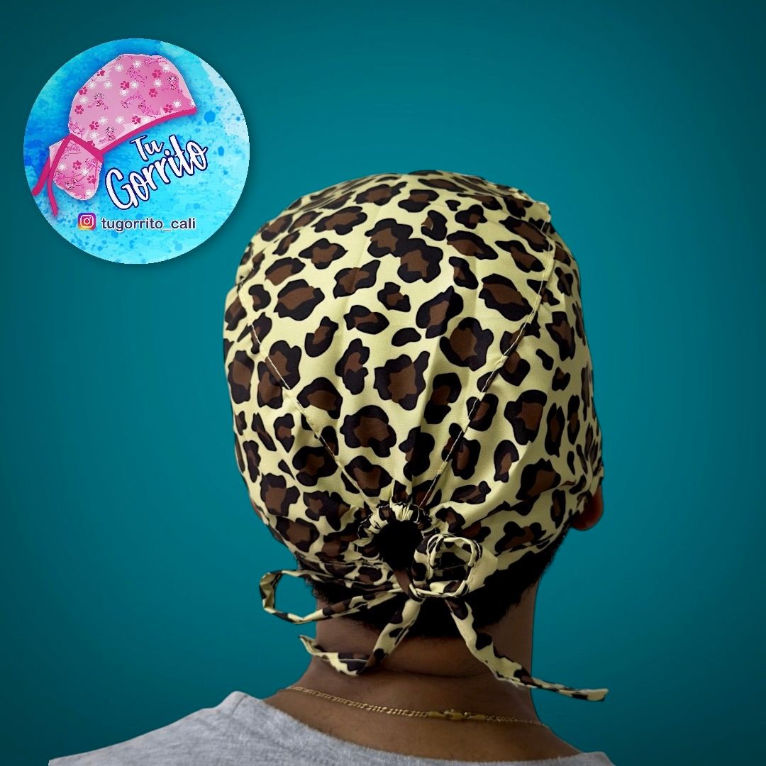 Animal print café horma corta 