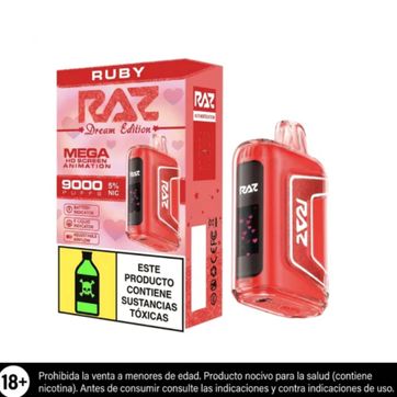 Imagen del producto Raz Tn Ruby 9.000 Puffs