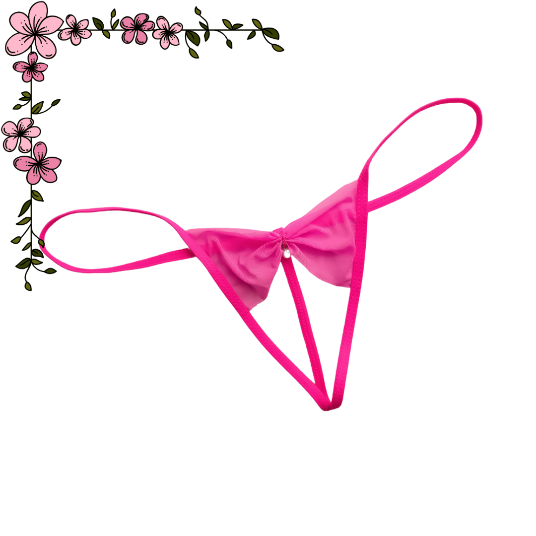 Tanga hilo con apertura 