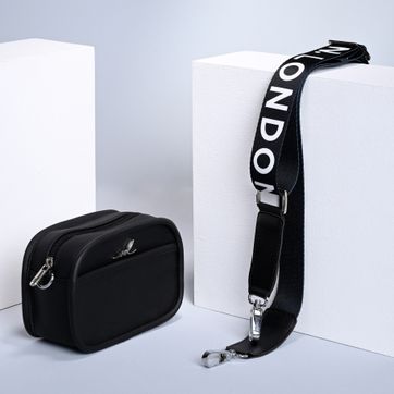 Cartera Manos Libres Reata Sidney negro - imagen 1