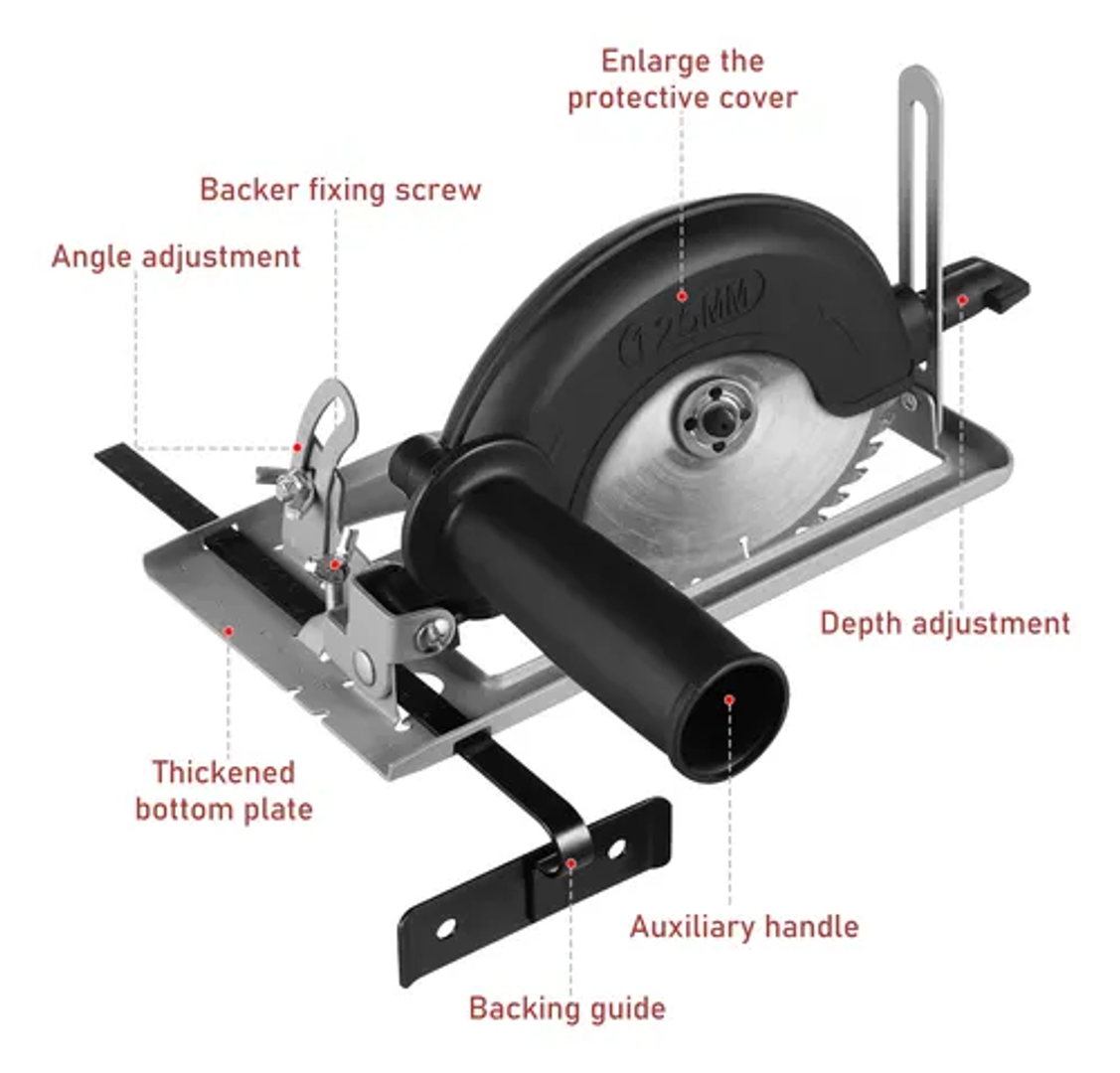 Accesorio pulidora para sierra circular