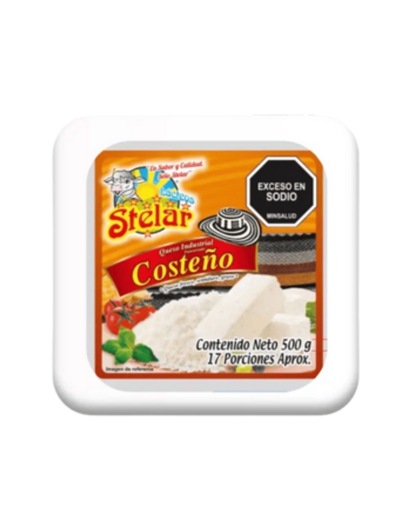 QUESO COSTEÑO STELAR*500G