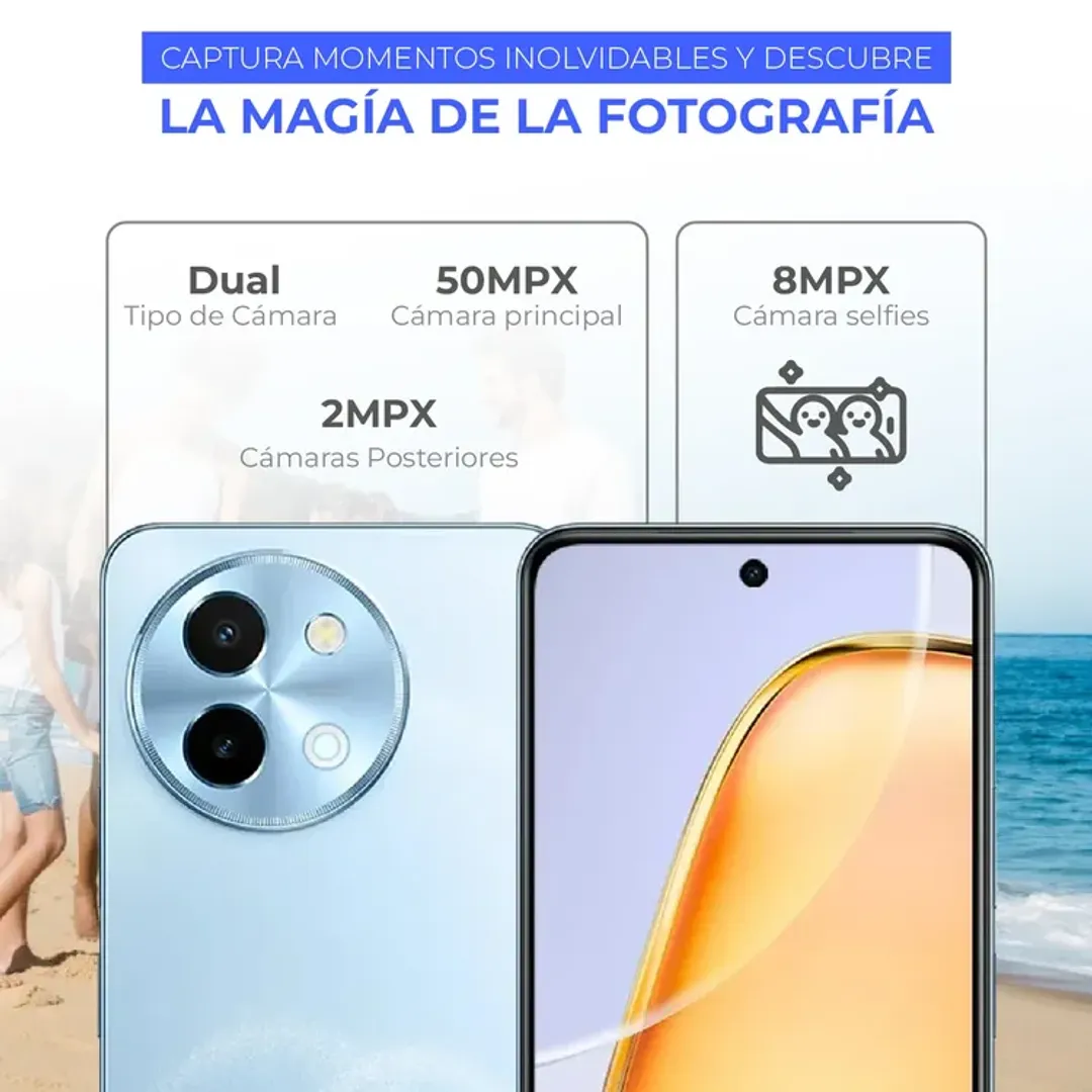 CEL VIVO Y38/8 RAM/256 GB/5G