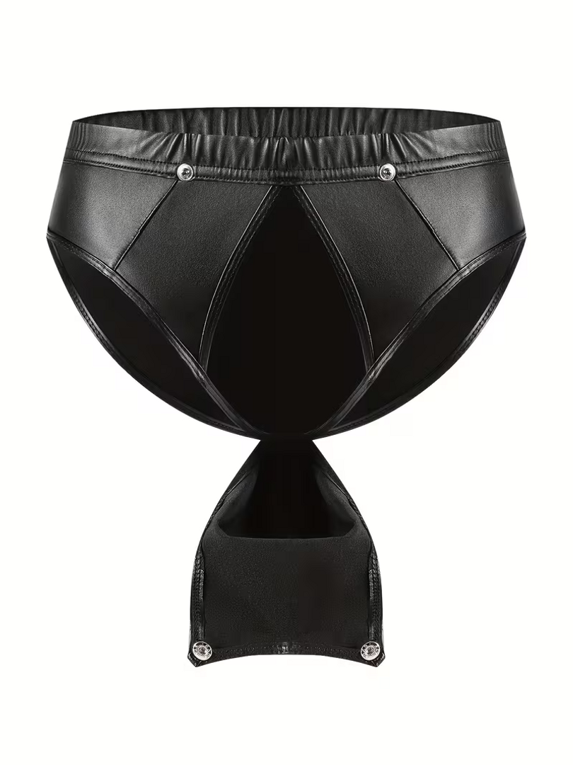 BOXER CUERINA CON VENTANA FRONTAL