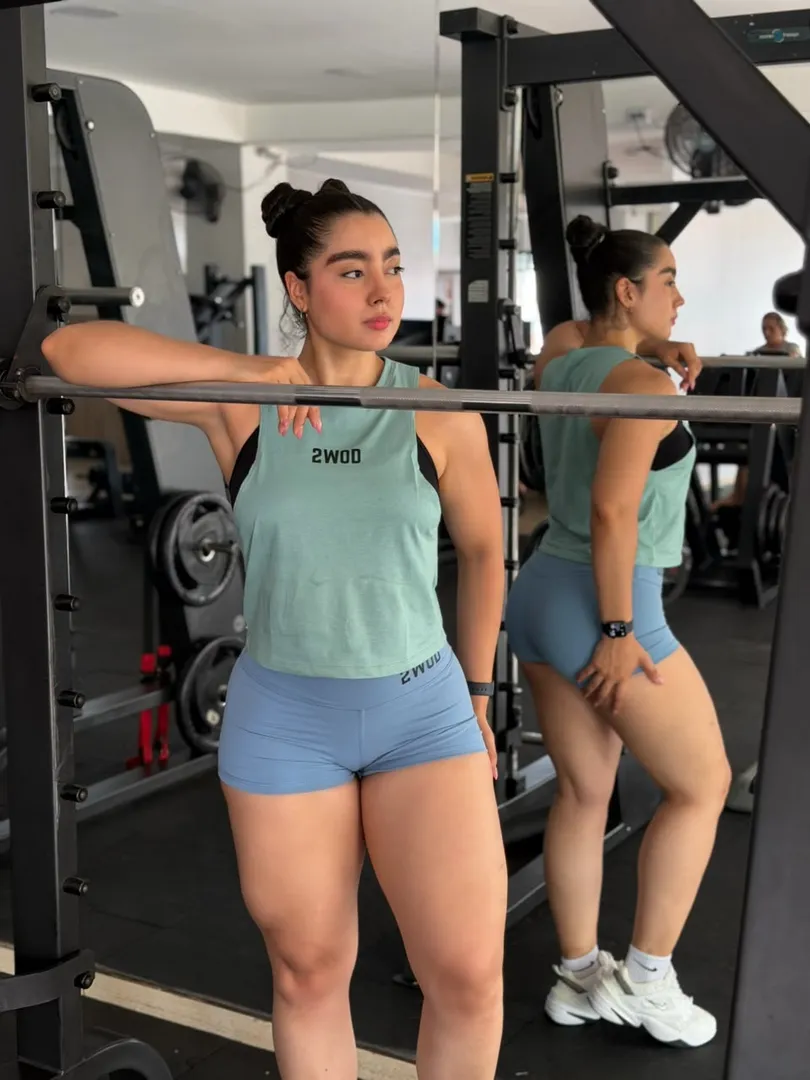 BOOTY SHORT AZUL HIELO