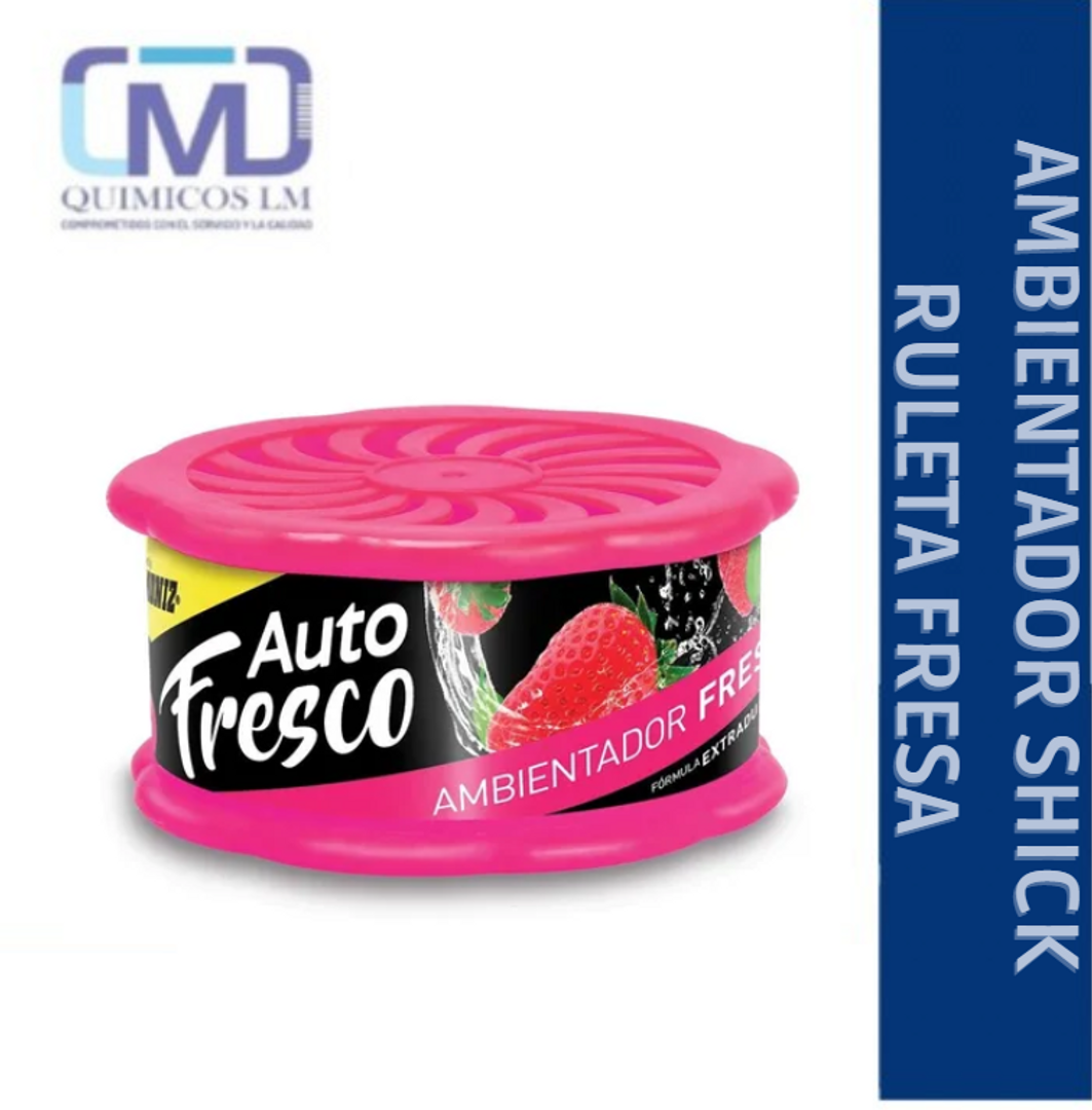 AMBIENTADOR SHICK RULETA - FRESA