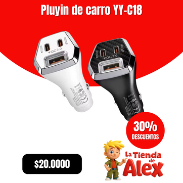 Imagen del producto Pluyin de carro YY-C18