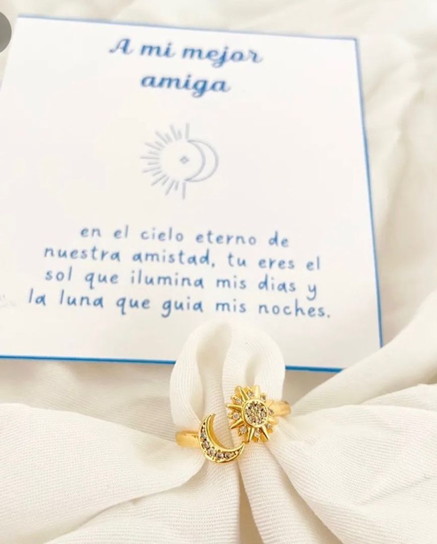ANILLO SOL Y LUNA 