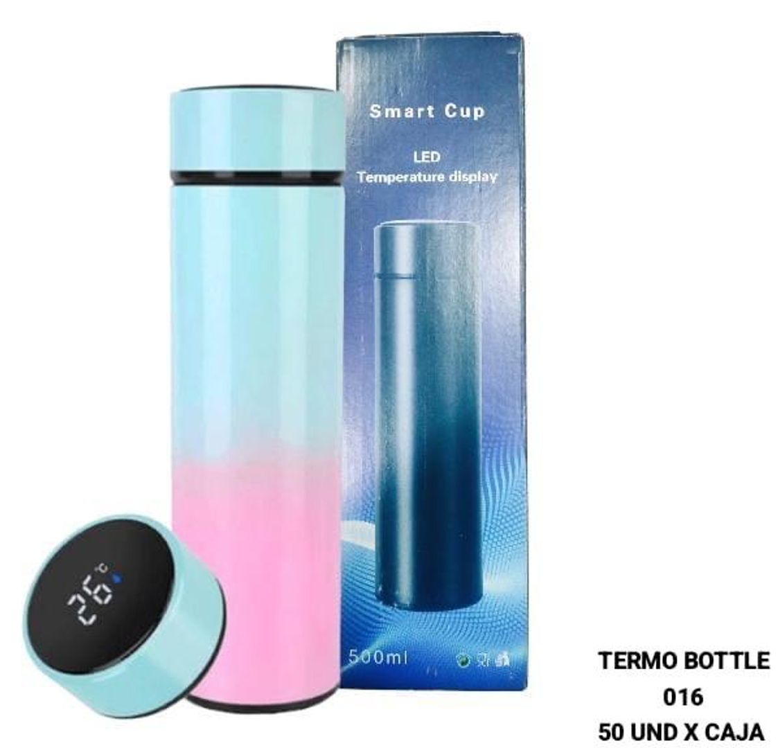 TERMO TEMPERATURA EN  PANTALLA BOTTLE 016