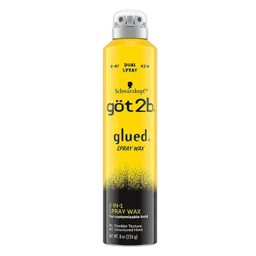 Imagen del producto Got2b Glued Spray Wax 2-in-1 8oz