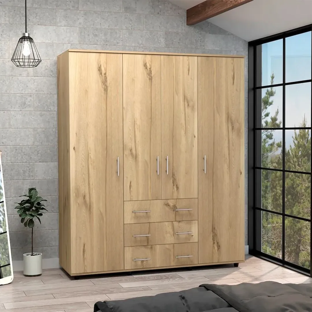 CLOSET FONTAN 179X150X49 DUNA BLANCO