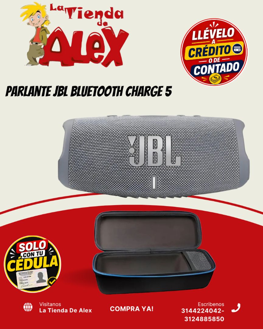 Parlante JBL Bluetooth Charge 5