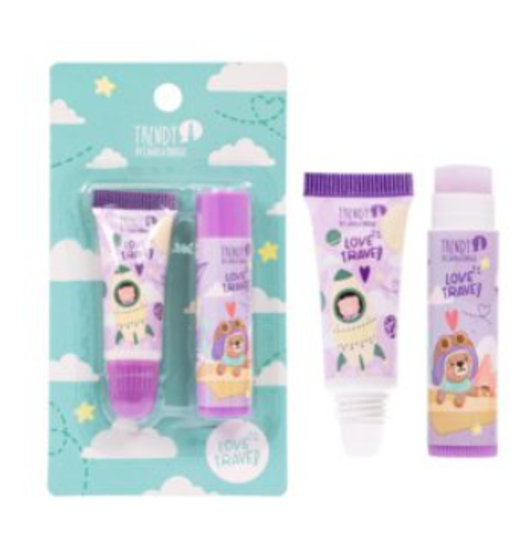 KIT DE LABIOS LOVE TRAVEL TRENDY REF KLT2088
