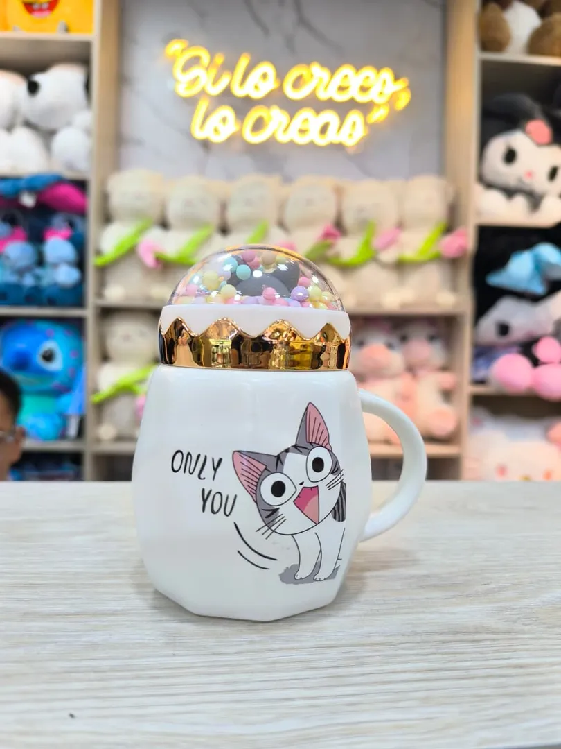 MUG GATOS TAPA NIEVE