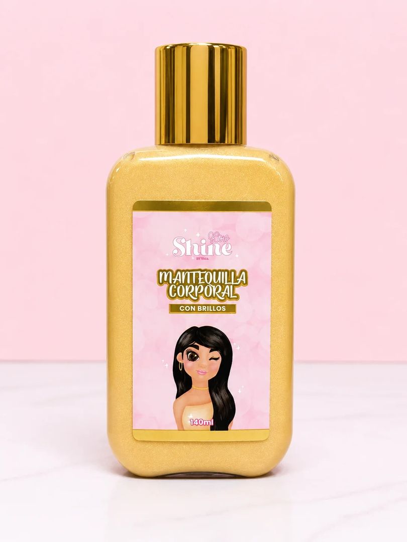 Mantequilla MINI DORADA Glow Shine By Yaja