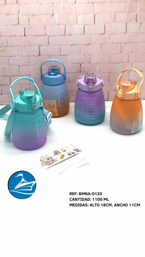 TERMO 1100ML PASTEL MULTICOLOR BMNA-0120 ATLANTIS