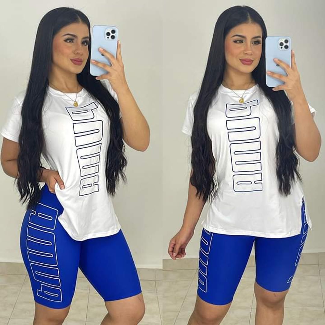SET DE CICLISTA + CAMISETA ESTAMPADA