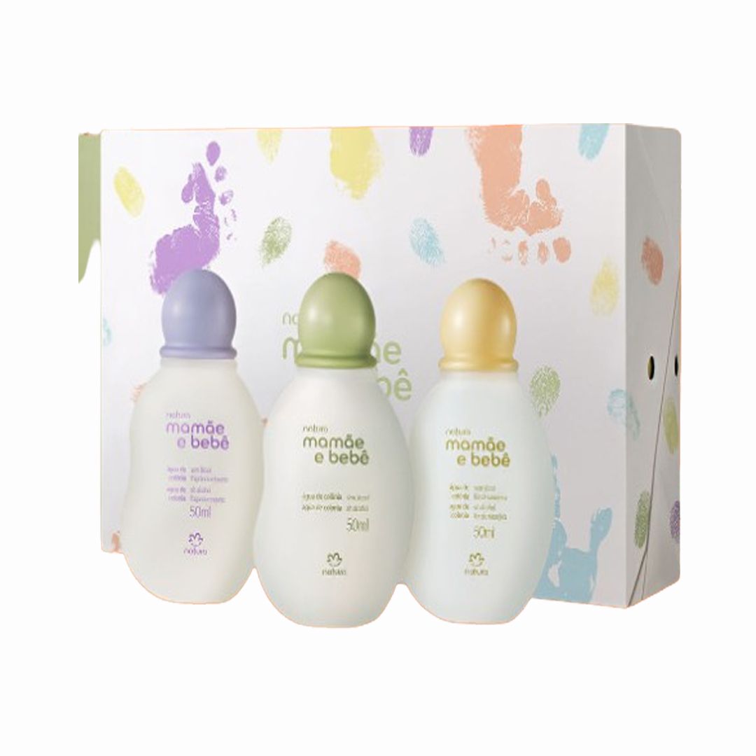 REGALO SET ABRAZOS PERFUMADOS (3 AGUAS DE COLONIA PARA BEBÉ)