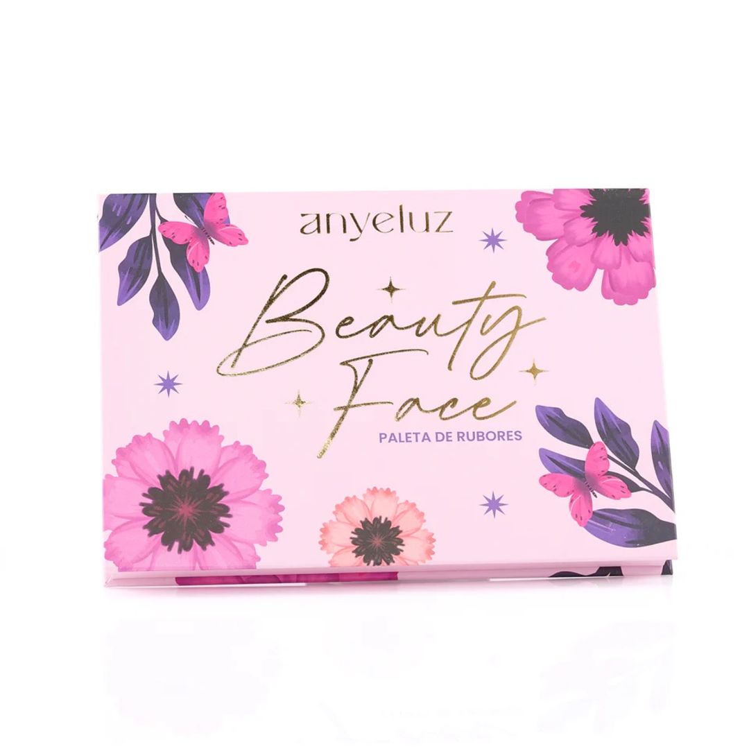 PALETA DE RUBORES BEAUTY FACE ANYELUZ