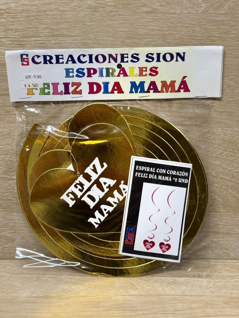 600 ESPIRAL FELIZ DÌA MAMÀ