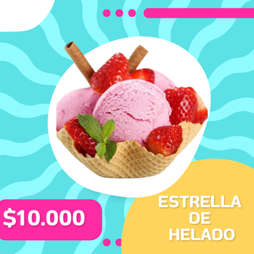 Imagen del producto Estrella de Helado