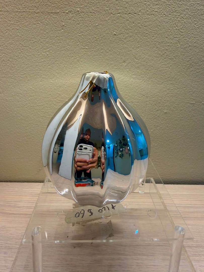 BASE MINI JARRON PLATA CROMADO