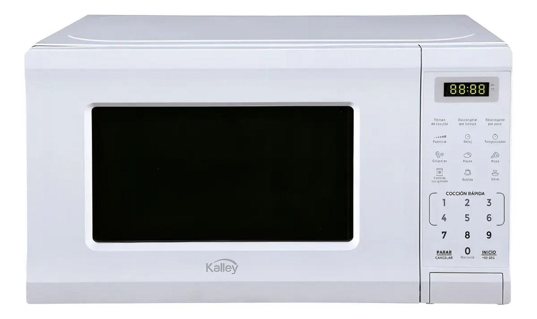 HORNO MICROONDAS KALLEY 20 LITROS BLANCO