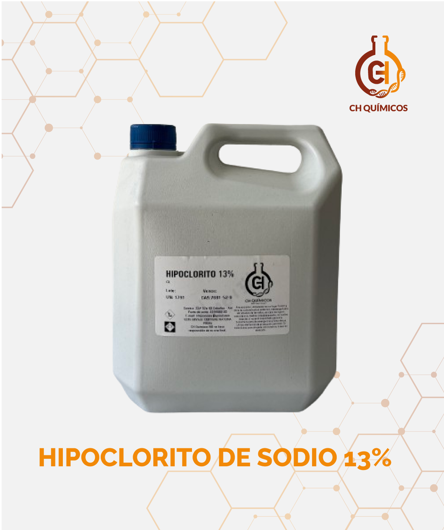 HIPOCLORITO DE SODIO 13%