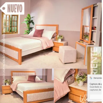 Imagen del producto ALC VIENA 1.40 NATURAL Y BLANCO