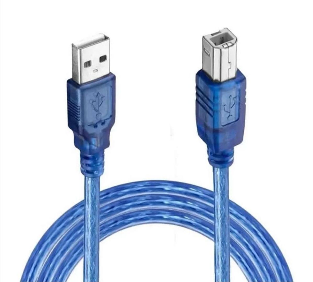 Cable De Impresora Usb 2.0 Blindado De 10 Metros