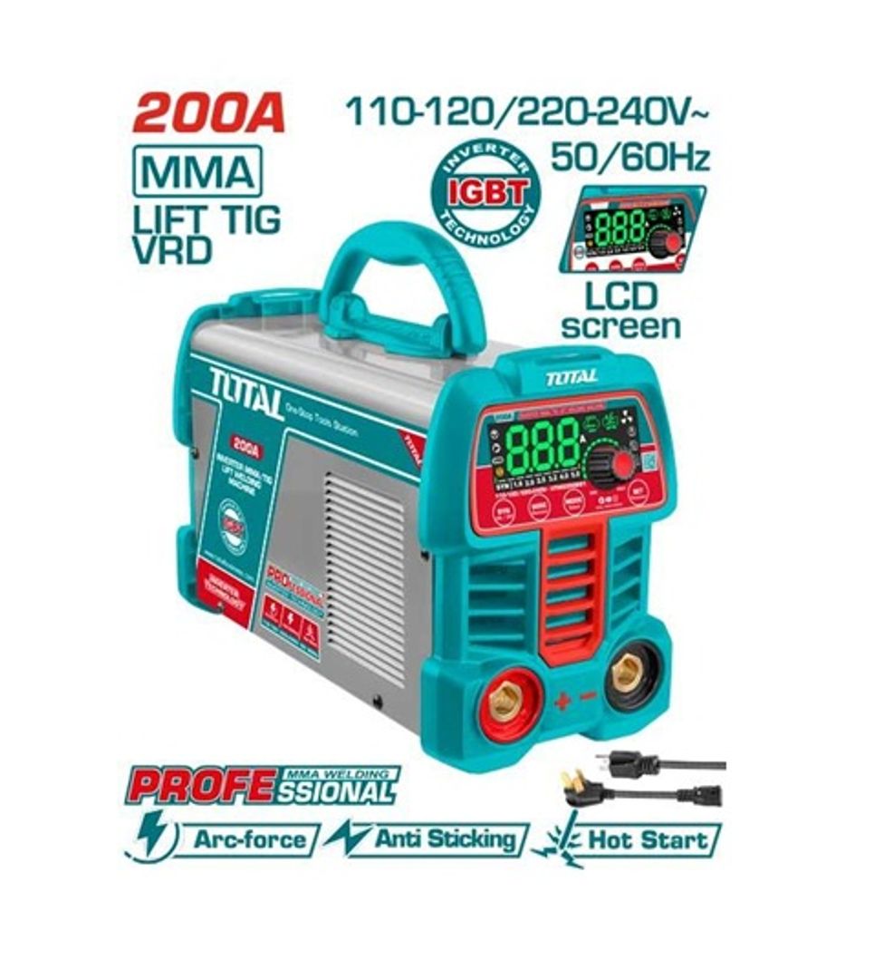 MAQUINA DE SOLDAR 200 AMP 110V/220V