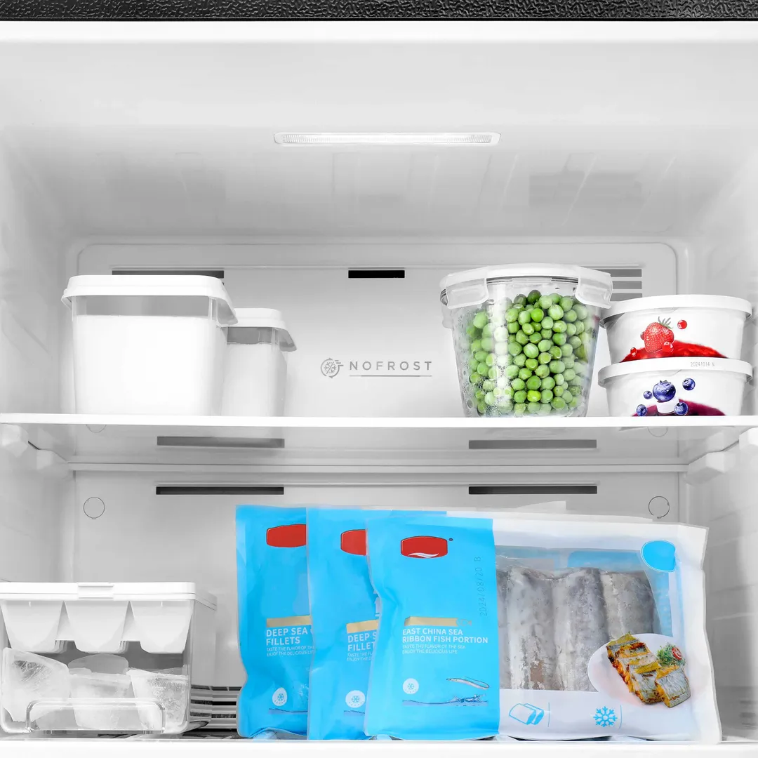 NEV MIDEA DOS PUERTAS NEGRO 409 LTS