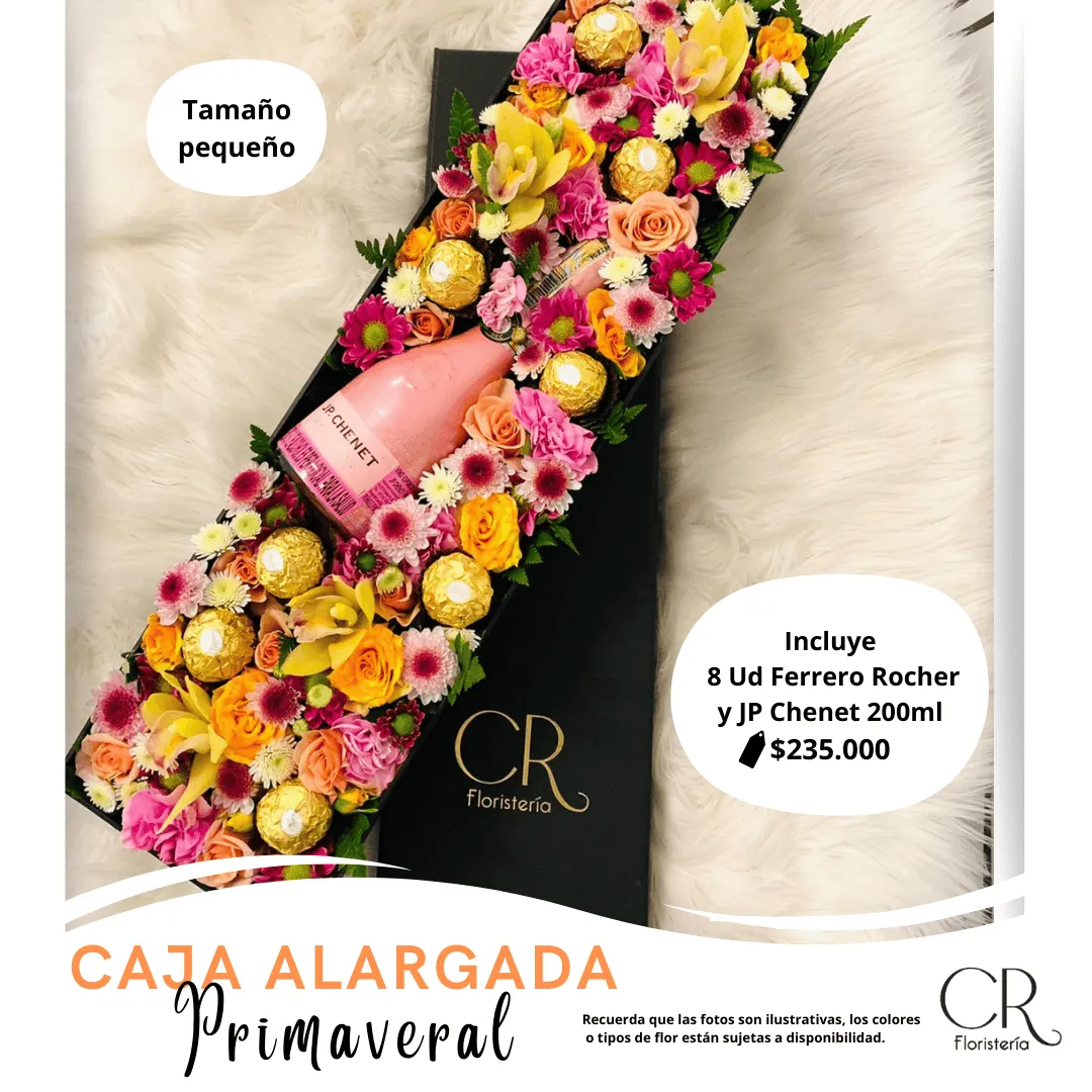 Caja Alargada Deluxe Primaveral