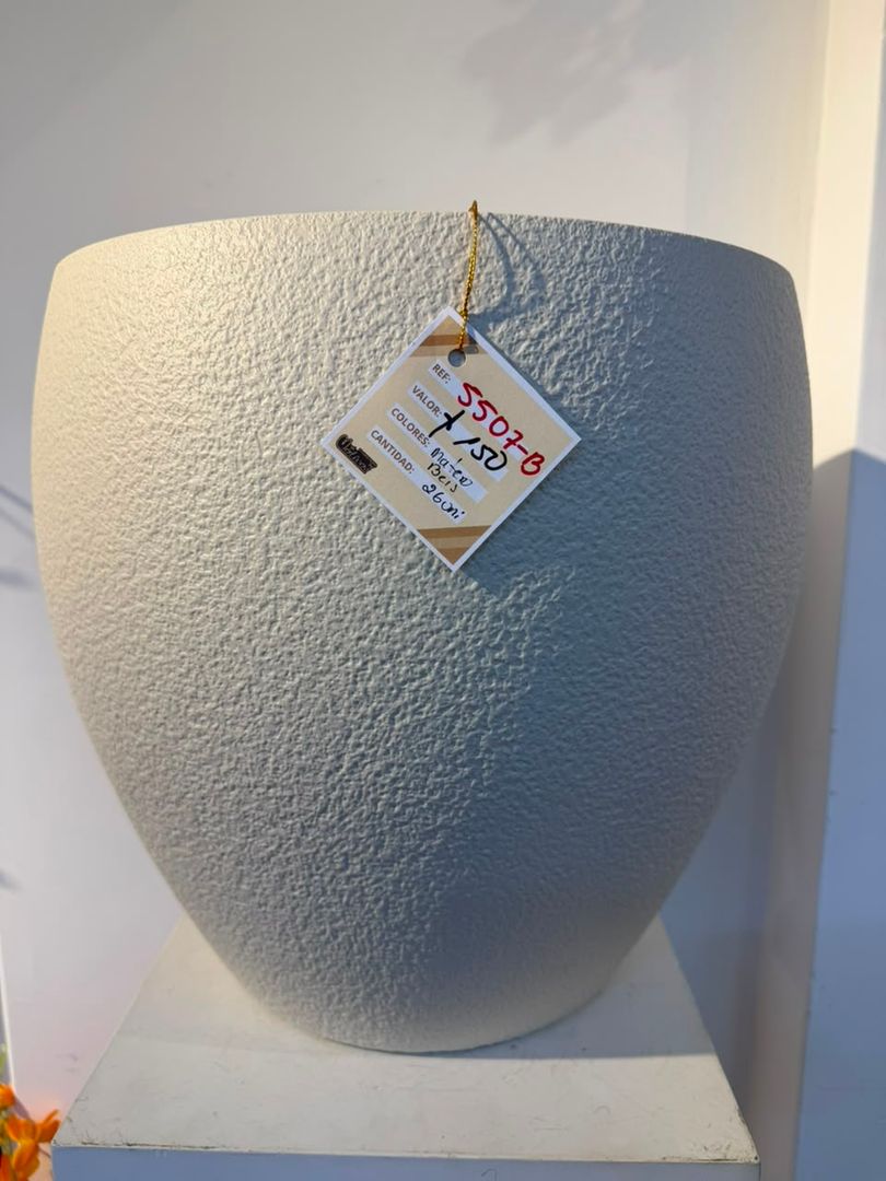 MATERO GRANDE PLASTICO TIPO GRANITO ARENA