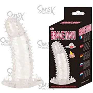 Imagen del producto funda pene extensor punto de estimulación  