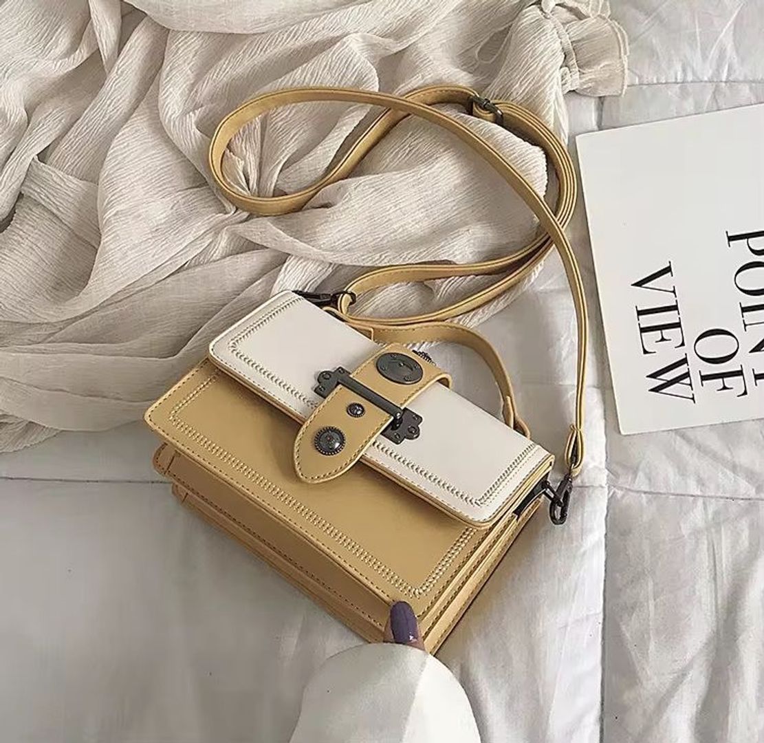 Bolso importado hebillas 