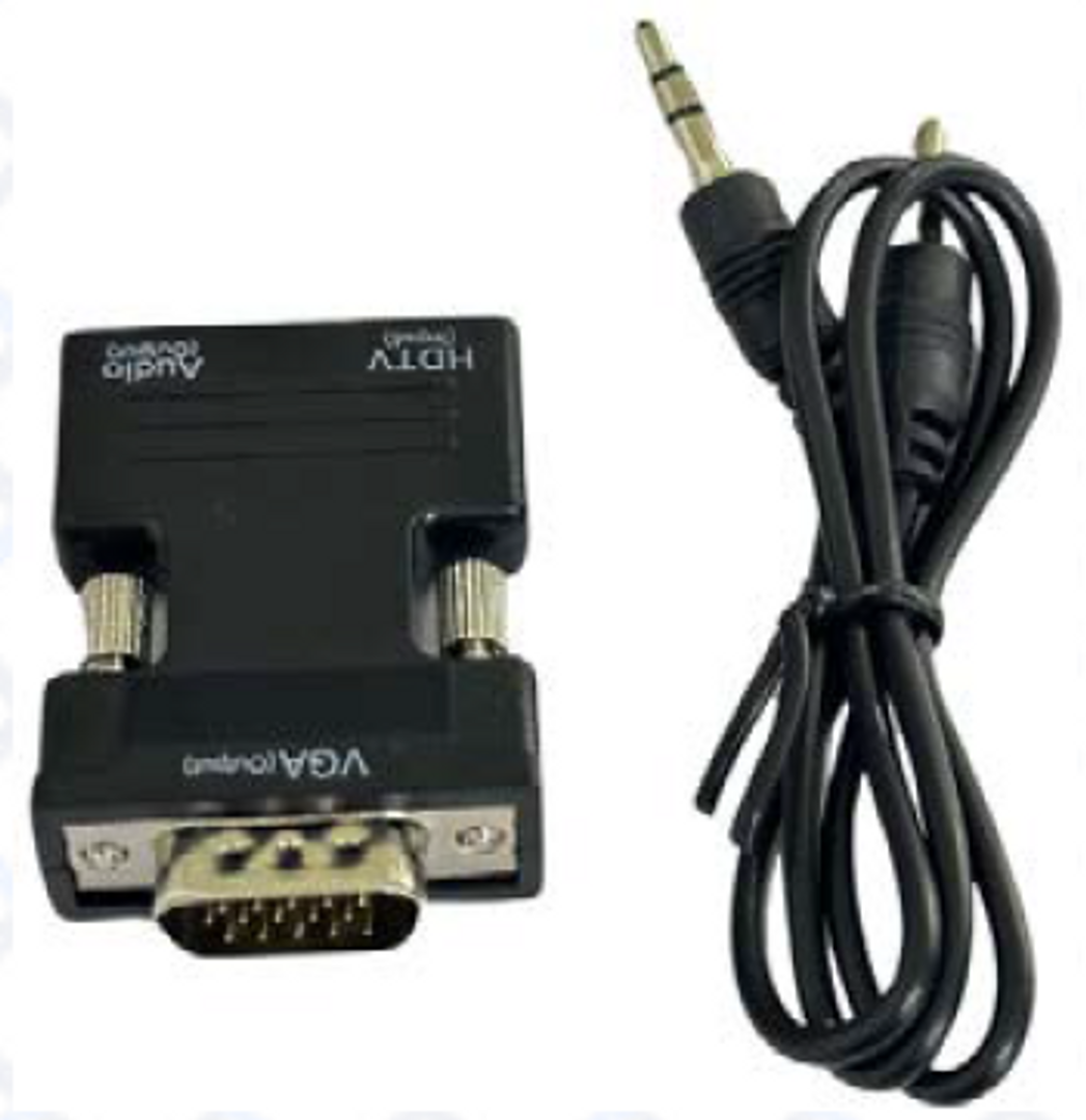 CONVERSOR ADAPTADOR HDTV A VGA + AUDIO LEXA