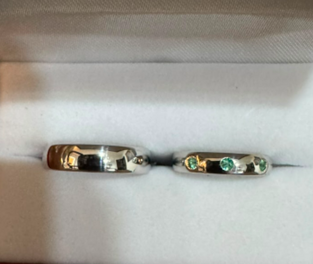 Argollas Esmeraldas