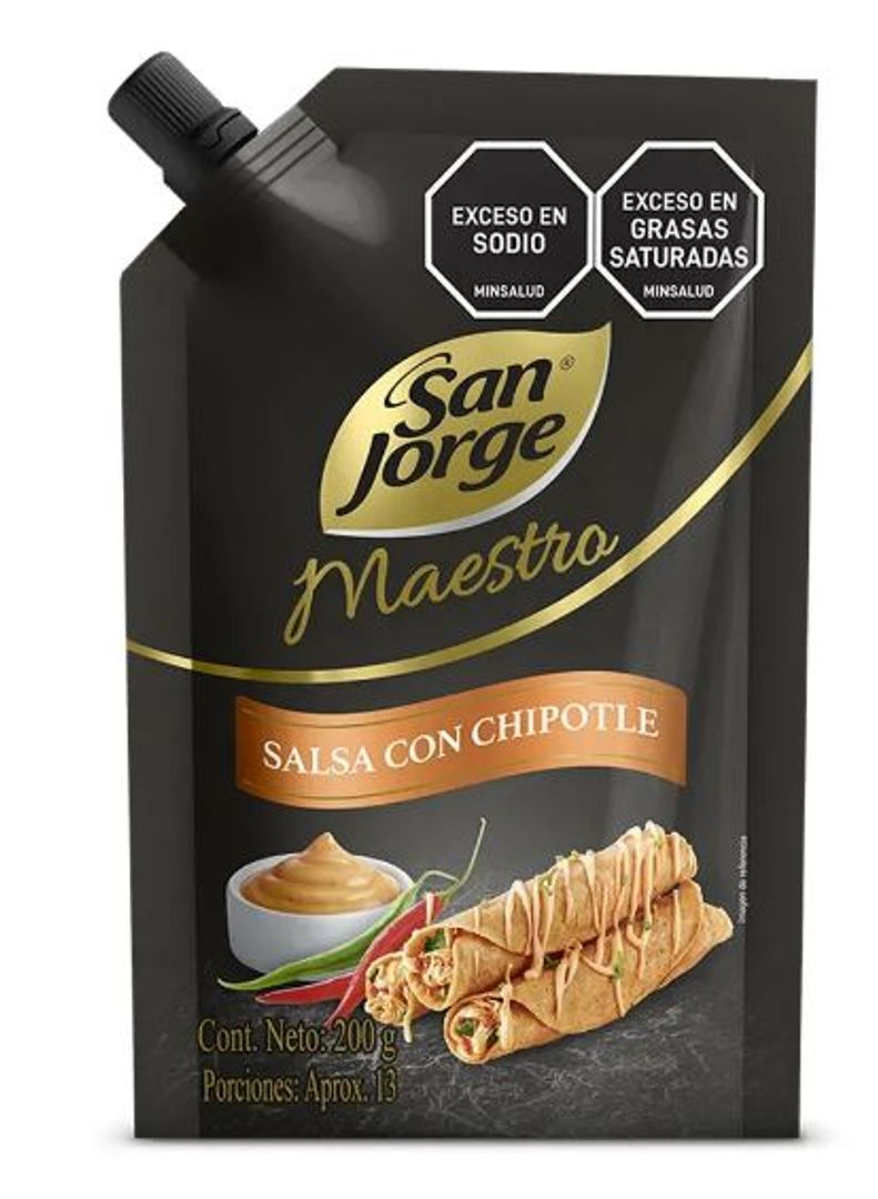 SALSA MAESTRO CHIPOTLE SAN JORGE*200G
