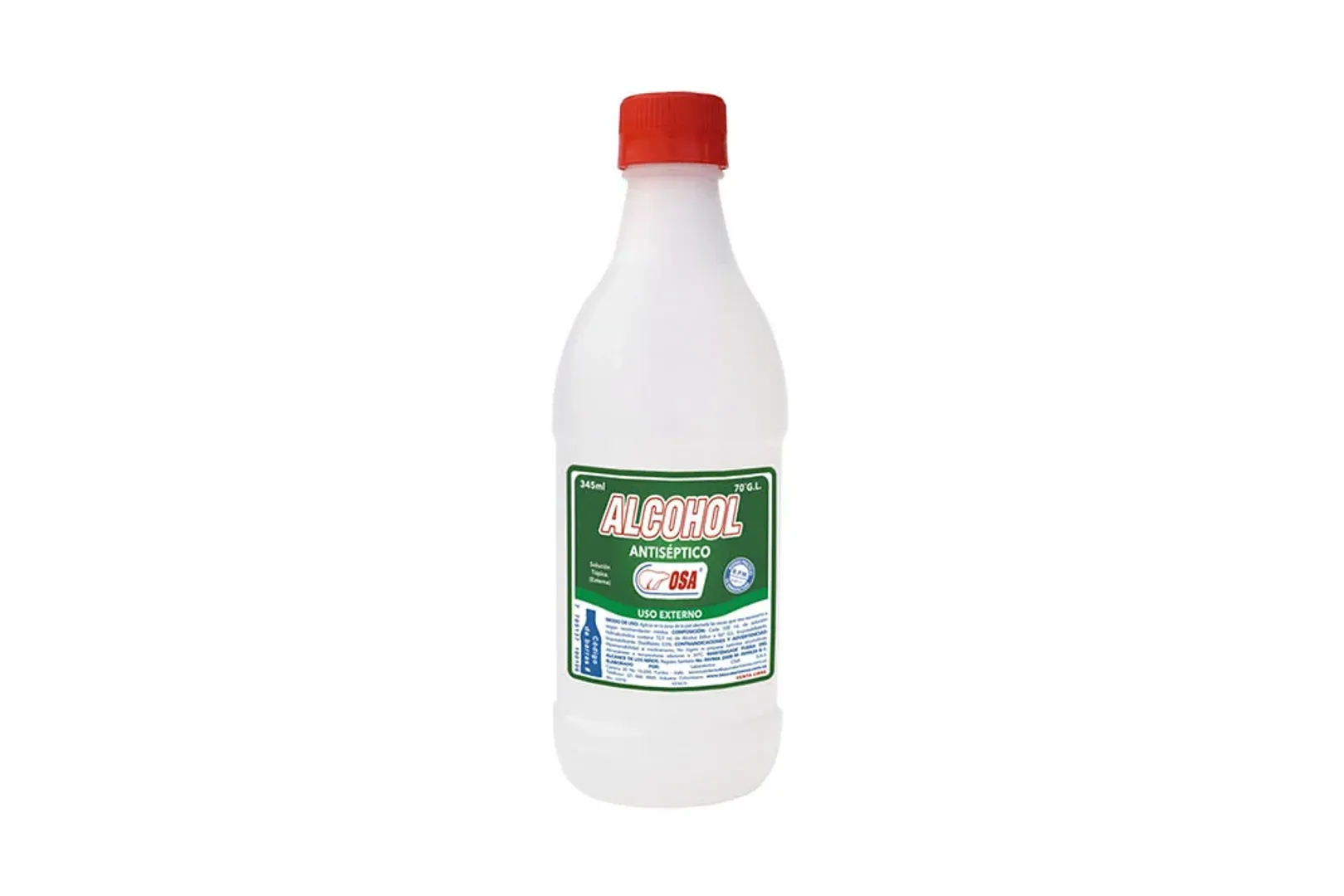 ALCOHOL ANTISÉPTICO OSA X 345 ML