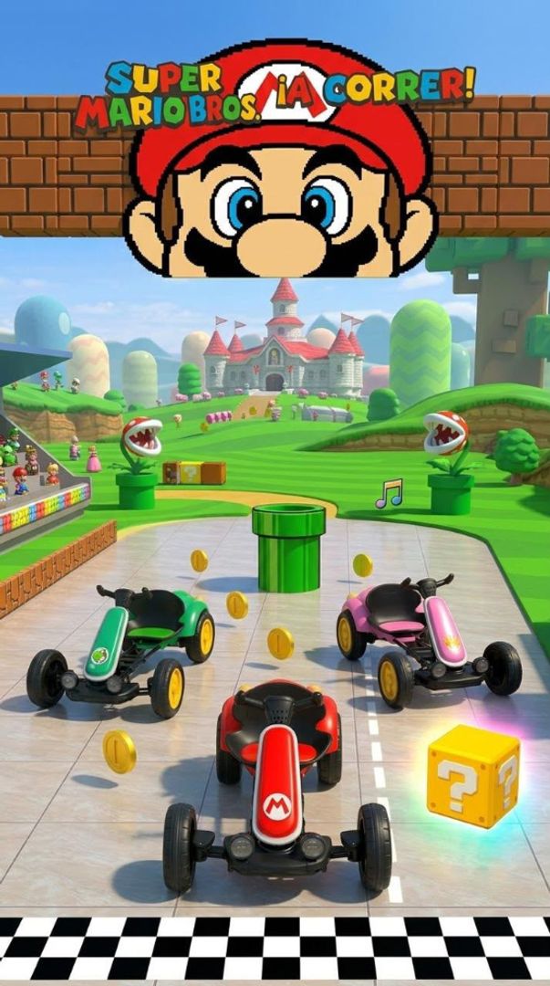 CARRO GO KART ELECTRICO INFANTIL CON CONTROL
