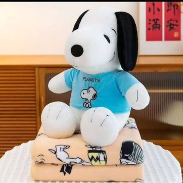 Peluche con cobija snoopy  - imagen 1