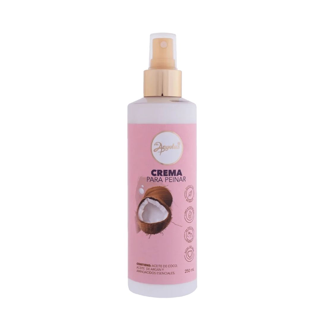 Crema capilar anti-frizz anyeluz 