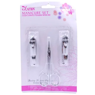 Imagen del producto SET YATIN CORTA UÑAS x2 + TIJERA REF:LD-738