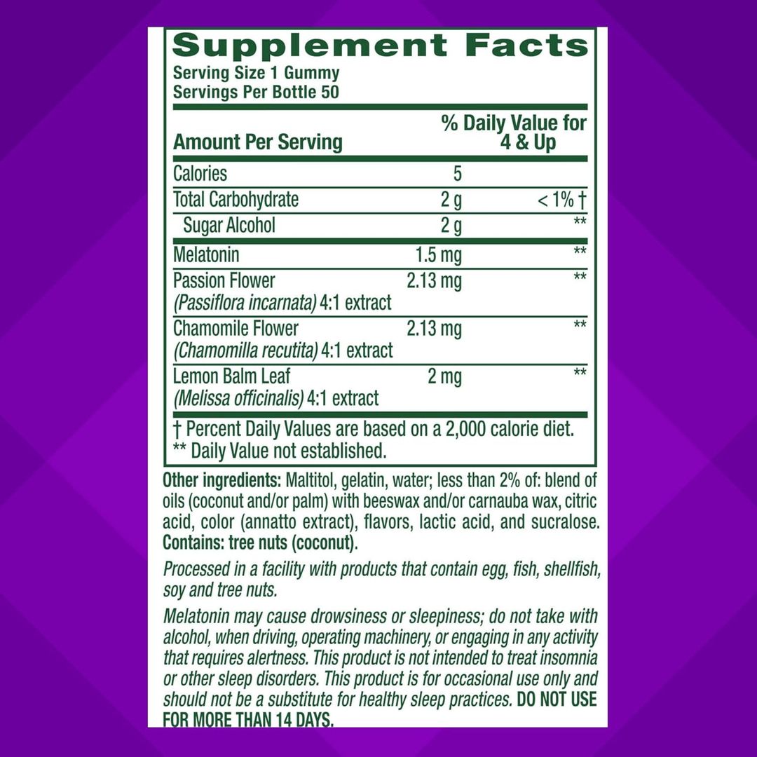 Gomitas Melatonina VITAFUSION