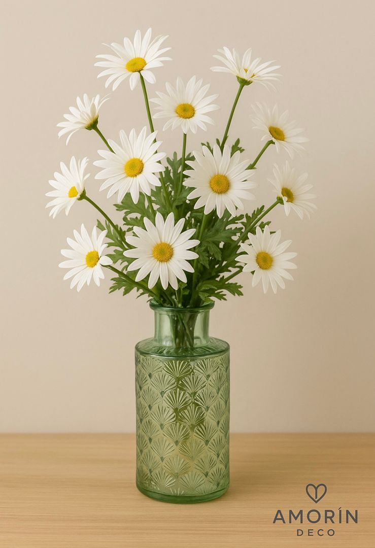 Florero Vidrio Labrado 