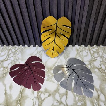 Imagen del producto APLIQUE HOJAS EN CARTÓN PARA DECORAR X 6 UNI