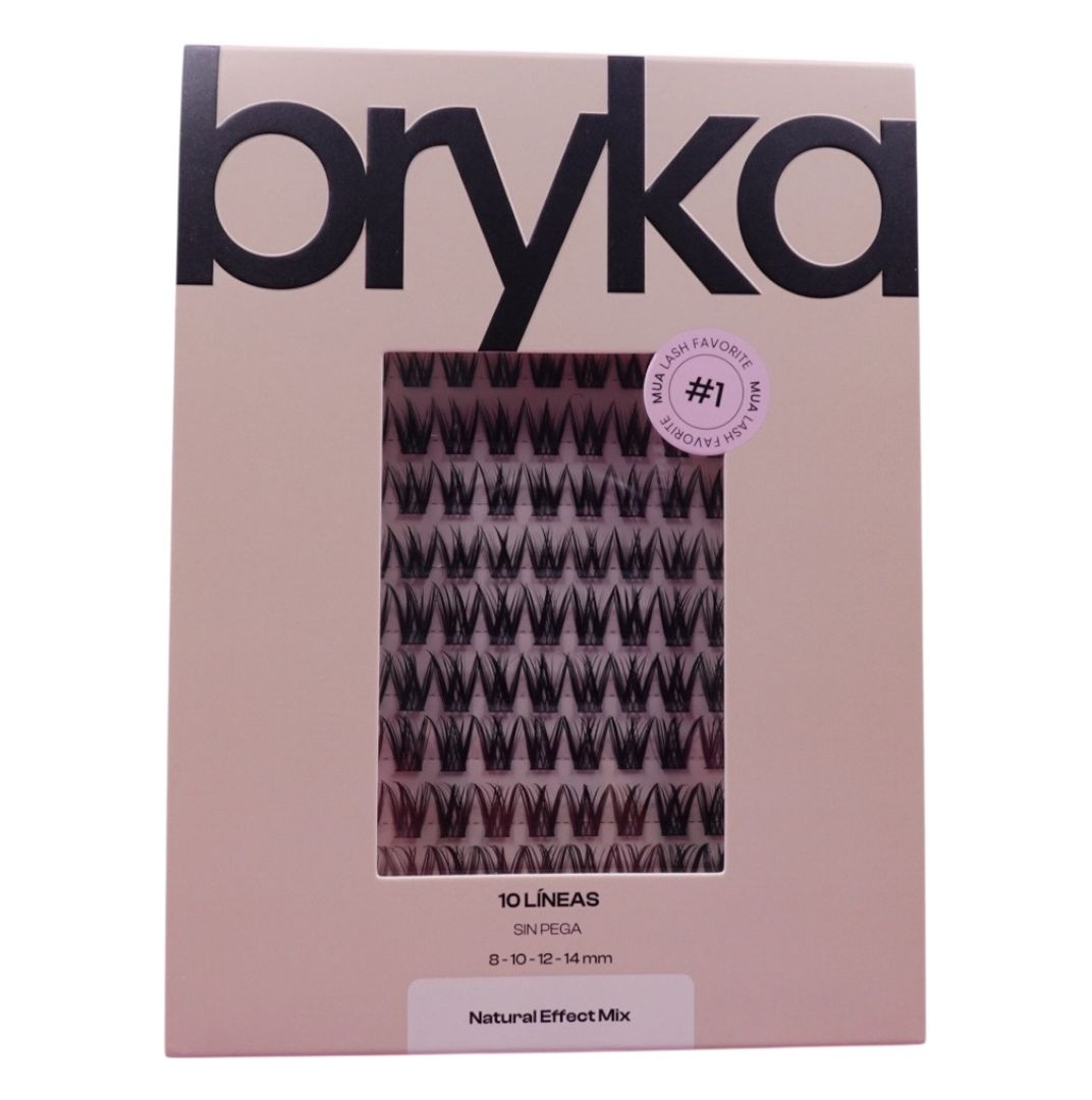 PESTAÑAS CLUSTER x10 BRYKA